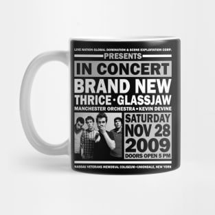 2009 Brand New Concert Poster Mug